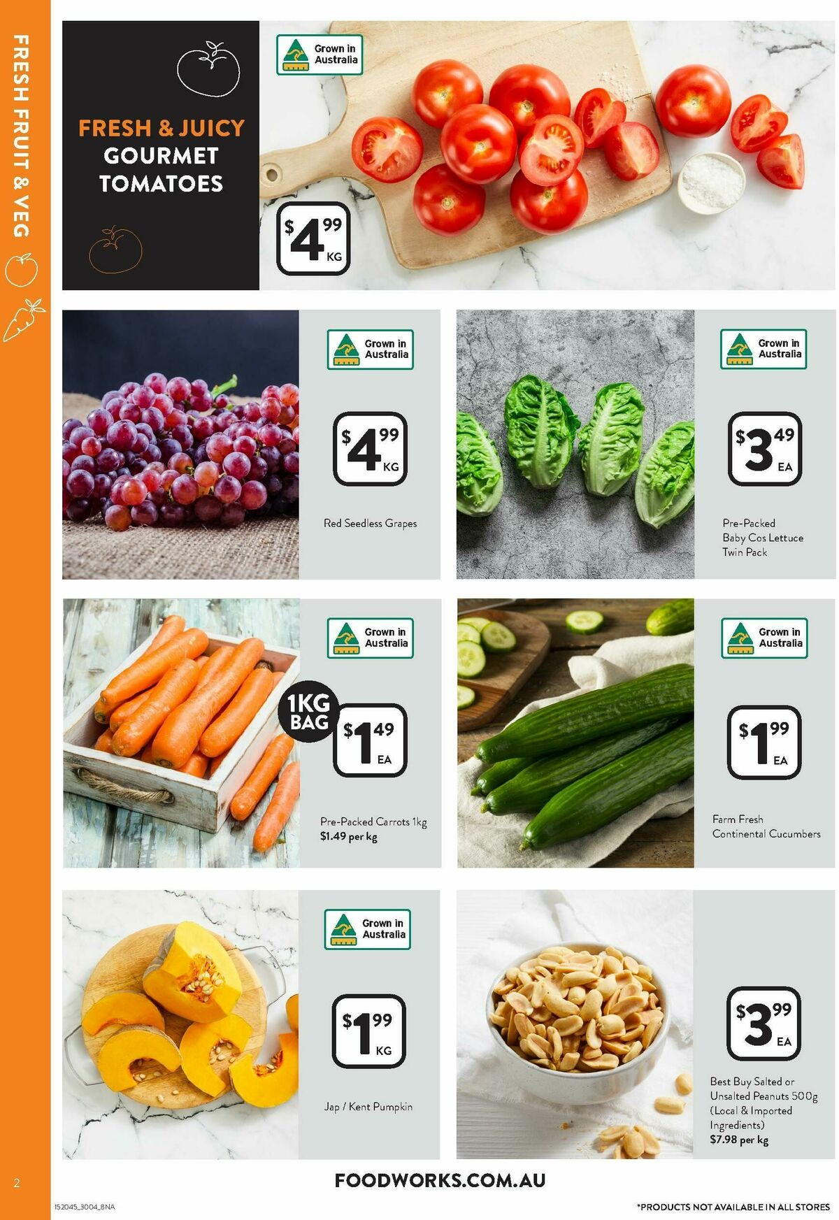 FoodWorks Catalogues from 30 April