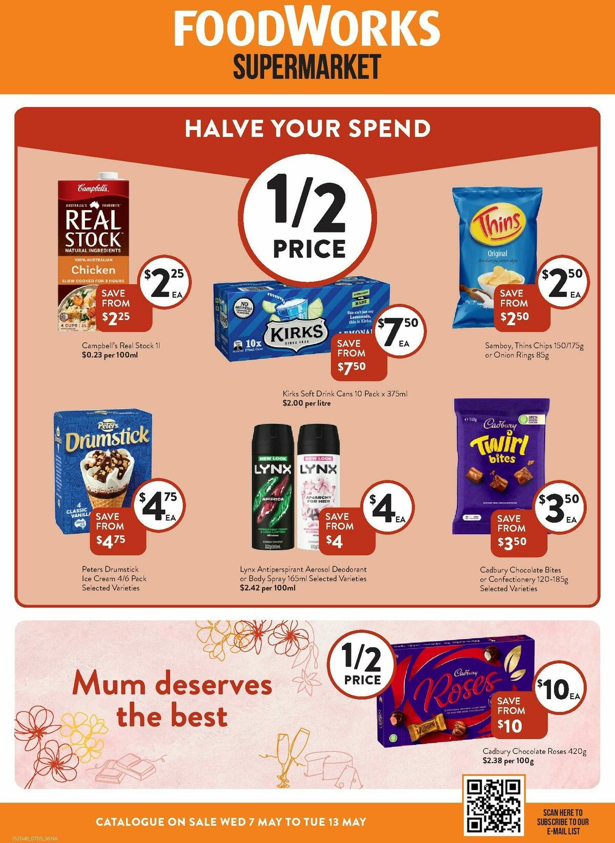 FoodWorks Supermarket Catalogues from 7 May