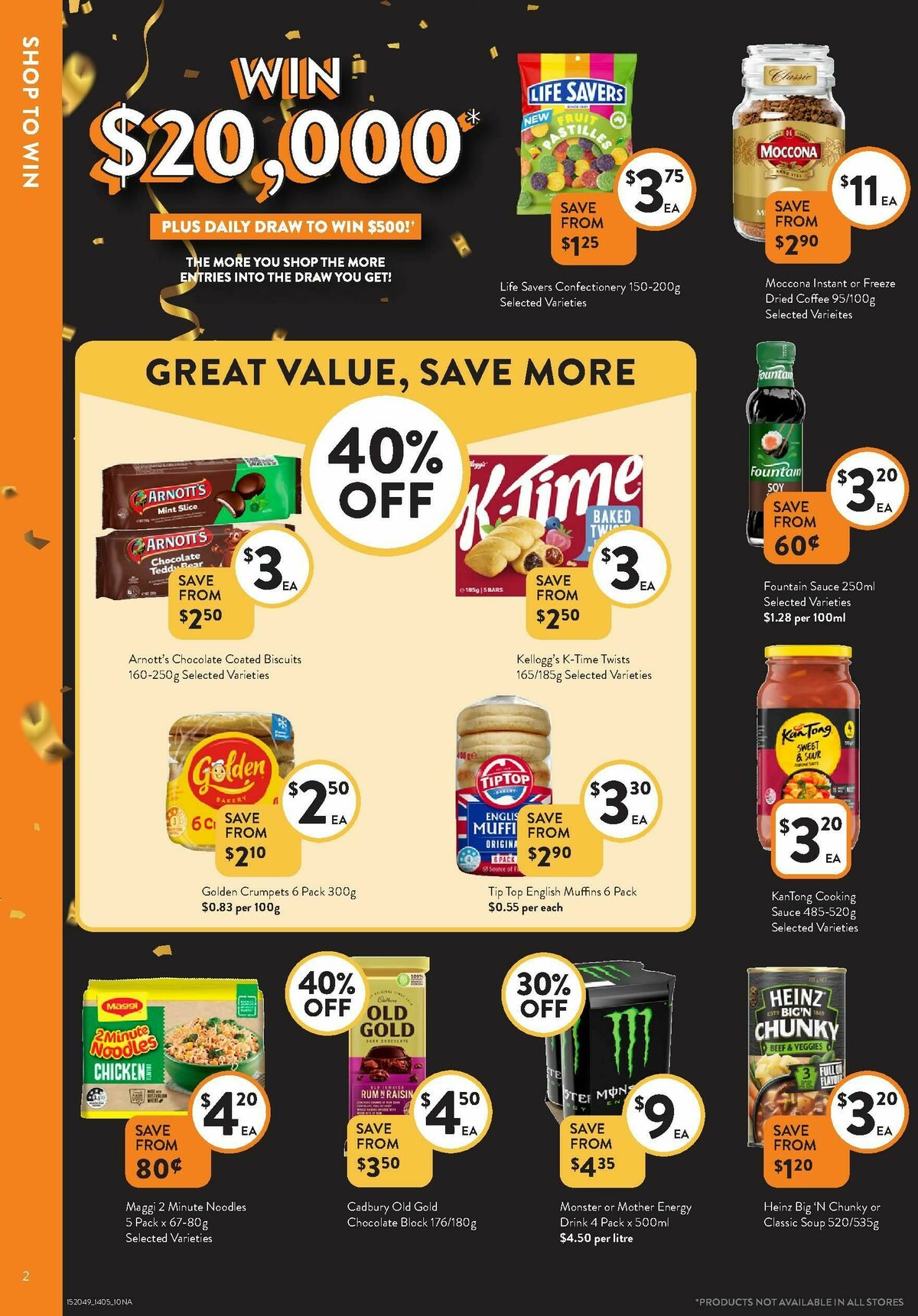 FoodWorks Catalogues from 14 May