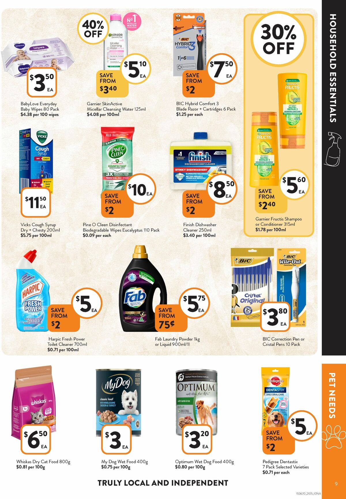 FoodWorks Catalogues from 21 May