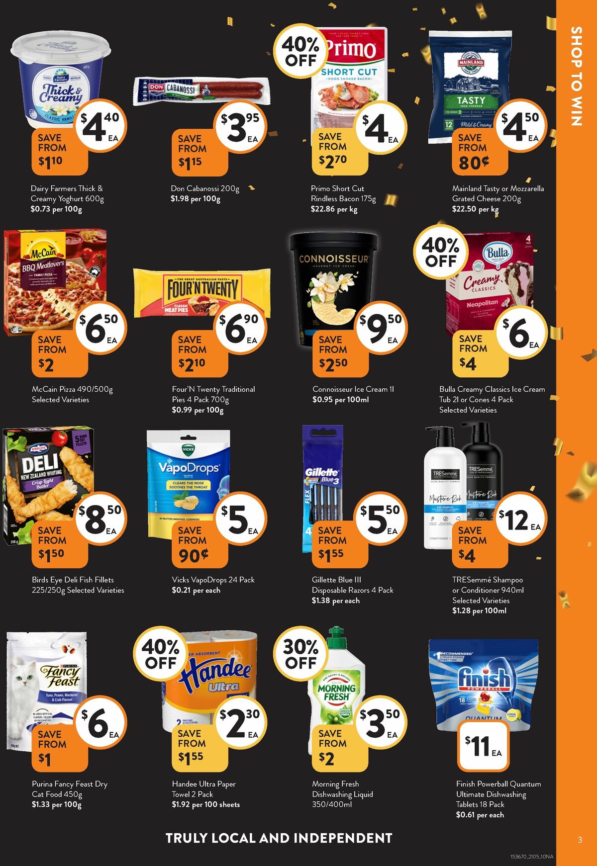 FoodWorks Catalogues from 21 May