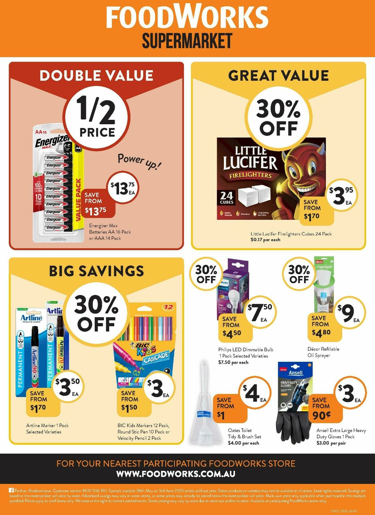 FoodWorks Supermarket Catalogues from 28 May