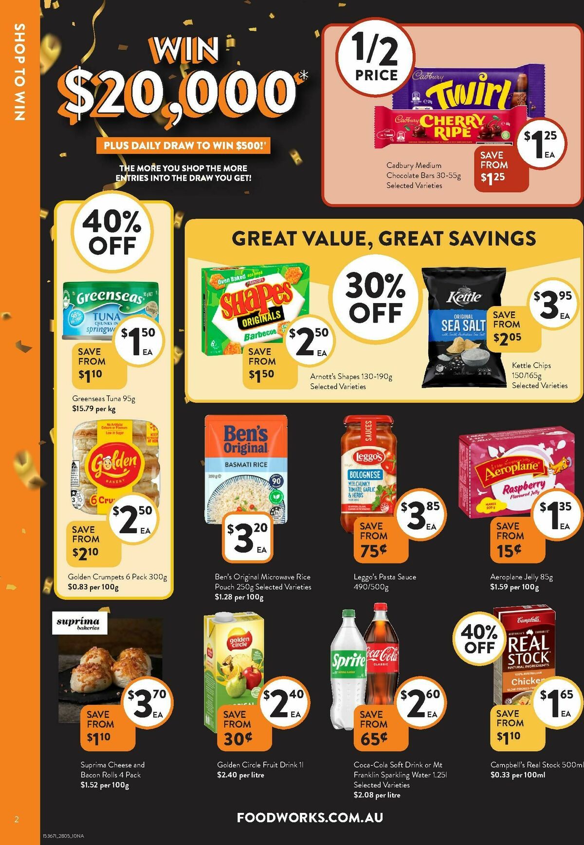 FoodWorks Catalogues from 28 May