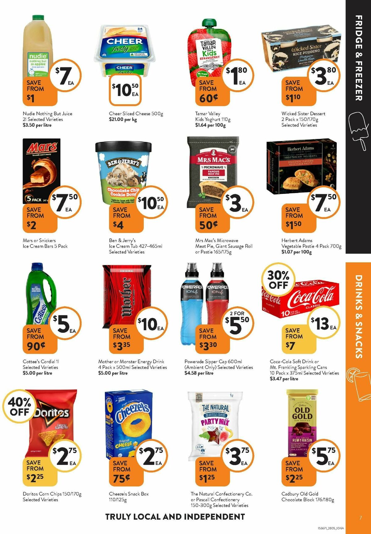 FoodWorks Catalogues from 28 May