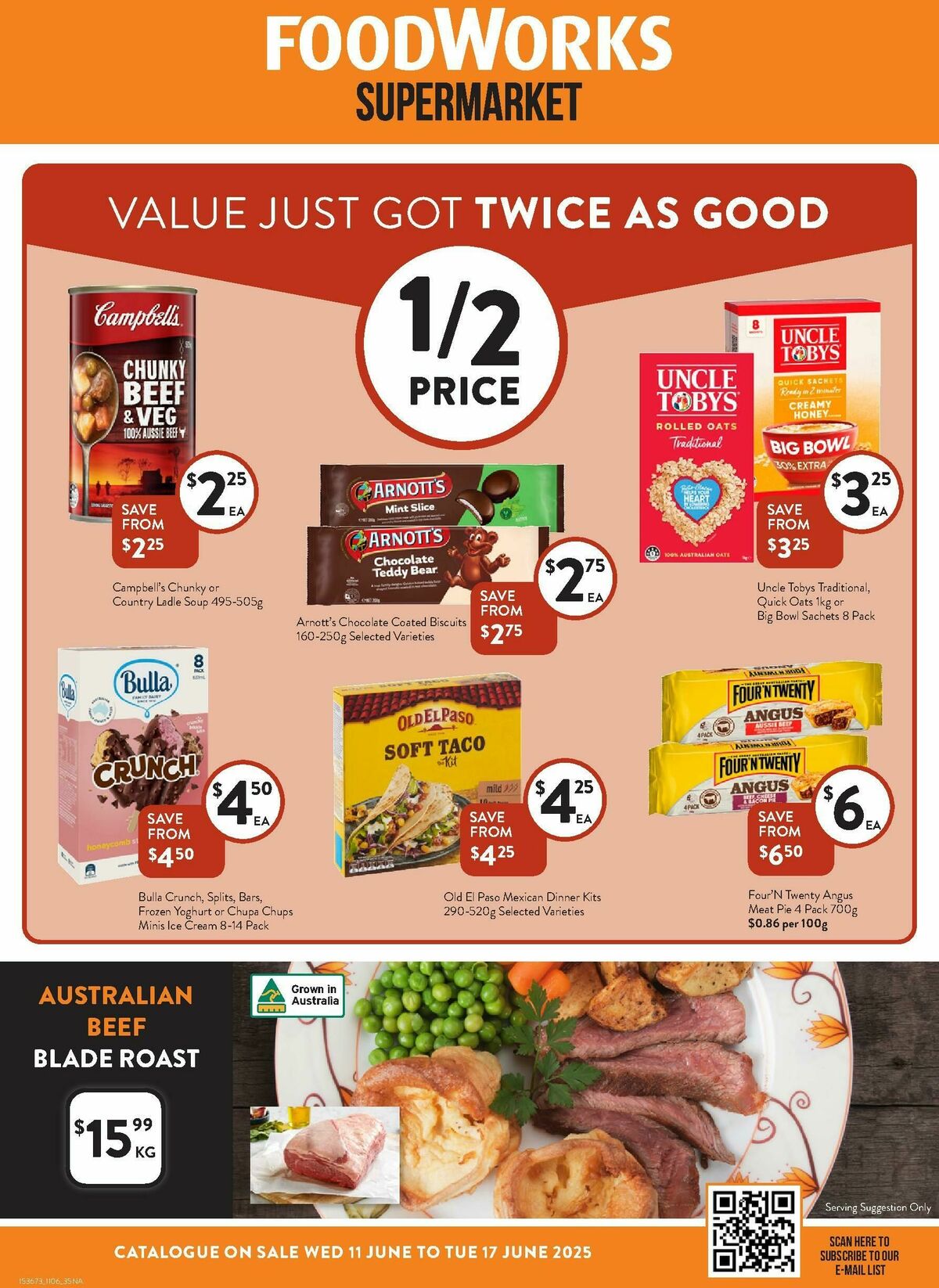 FoodWorks Supermarket Catalogues from 11 June