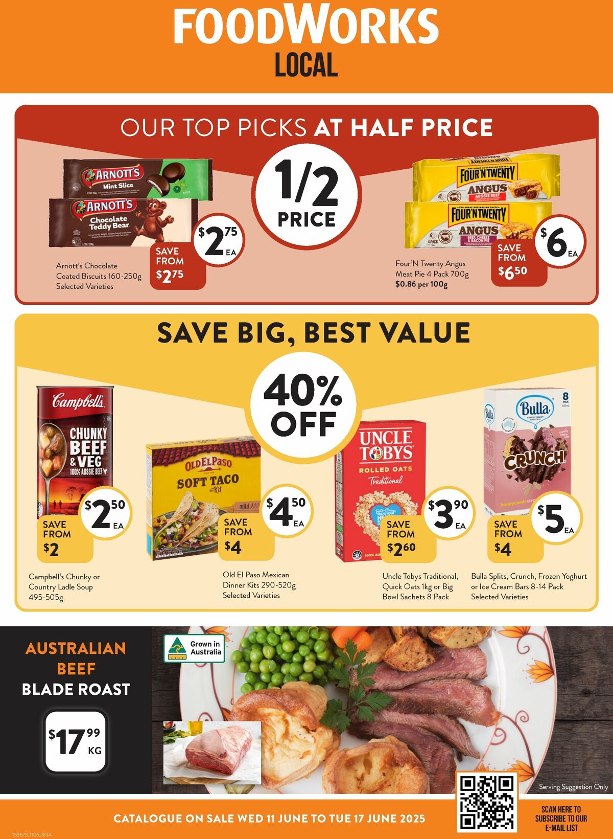 FoodWorks Catalogues from 11 June