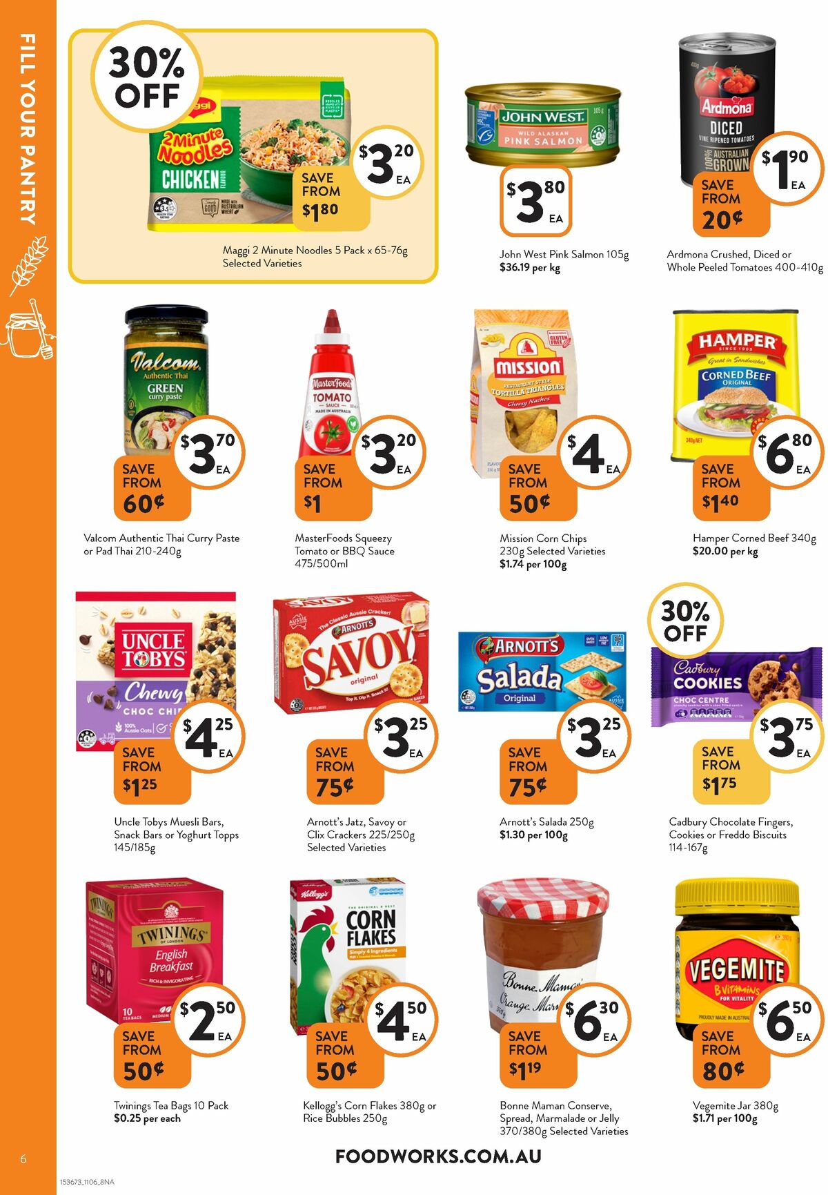 FoodWorks Catalogues from 11 June