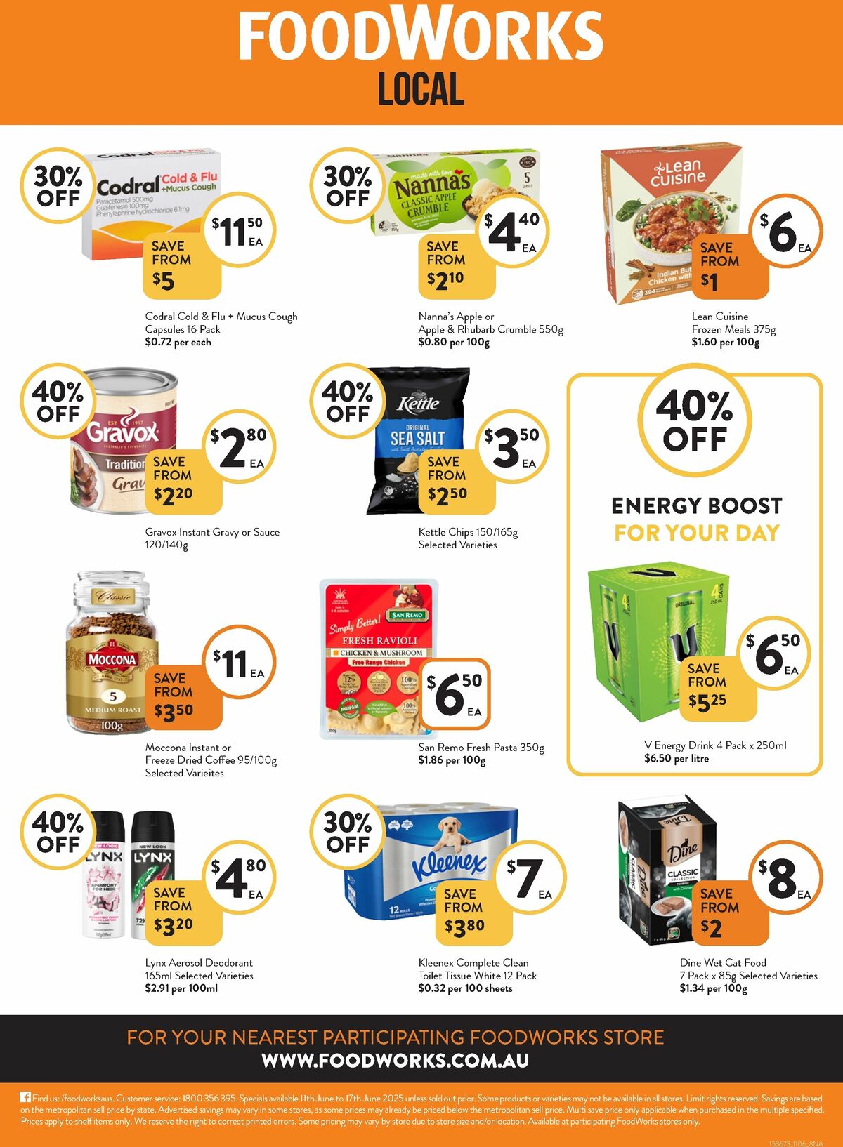 FoodWorks Catalogues from 11 June