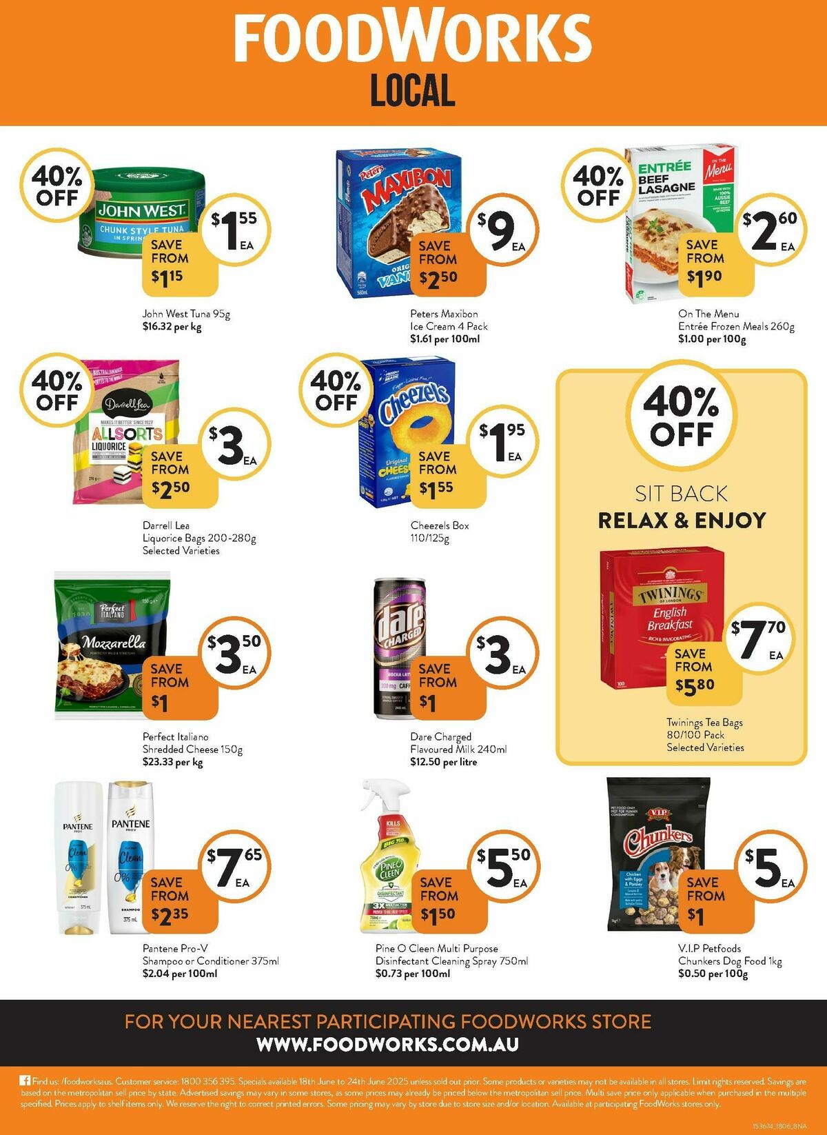 FoodWorks Catalogues from 18 June