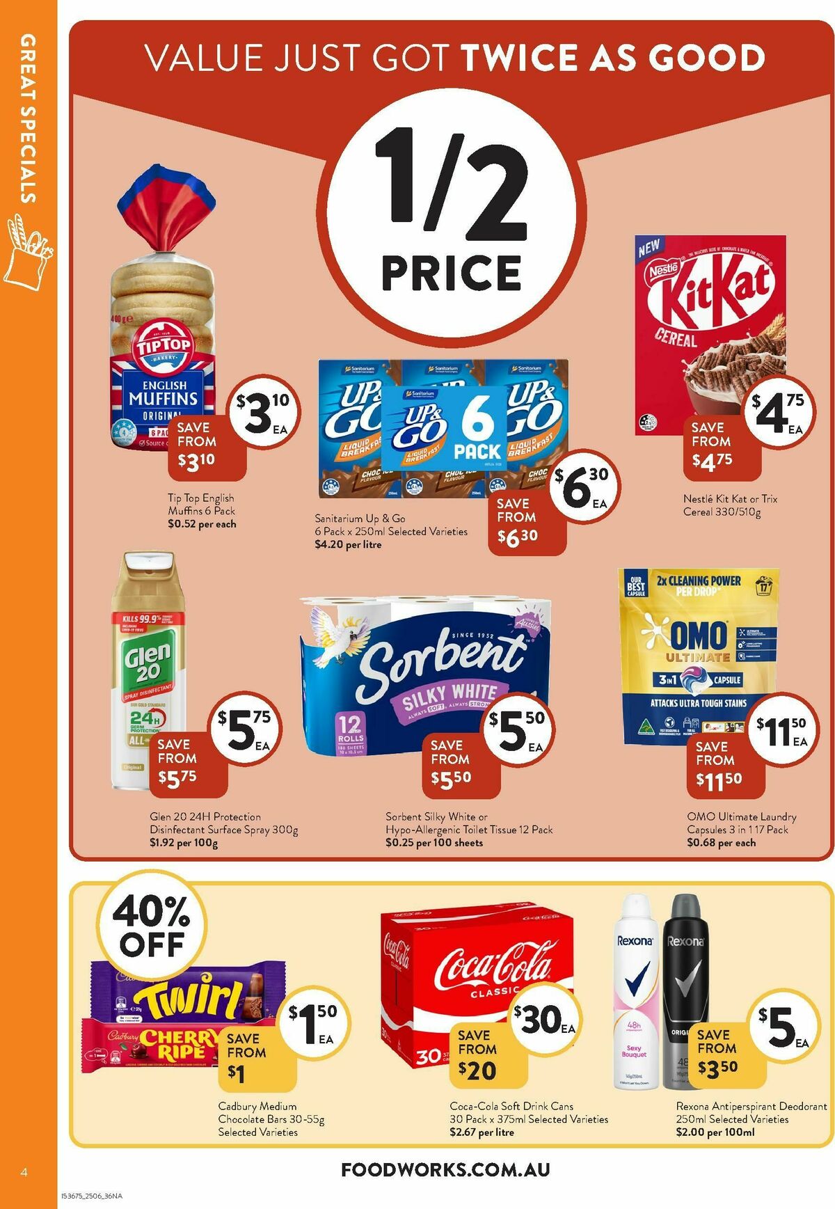 FoodWorks Supermarket Catalogues from 25 June