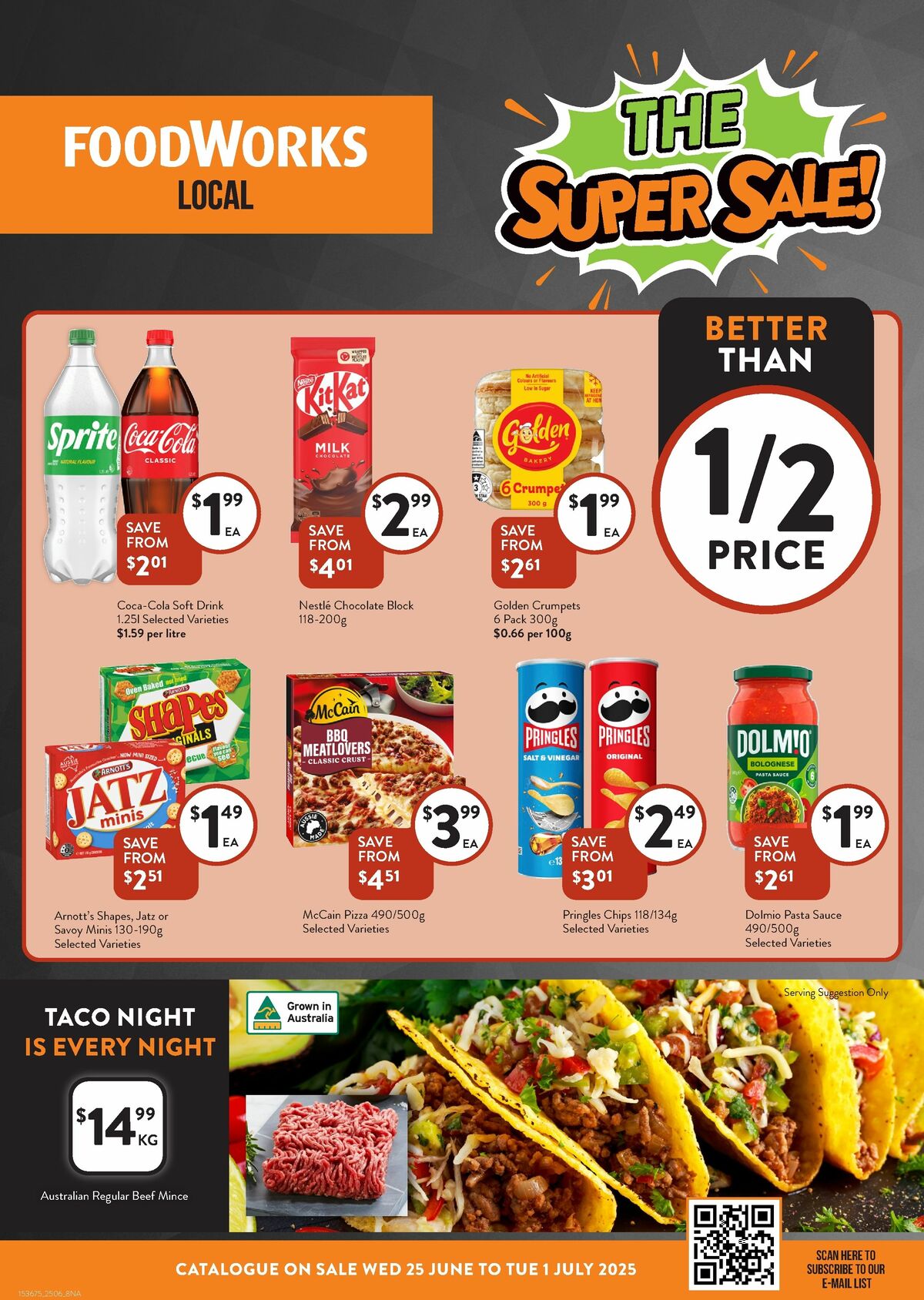 FoodWorks Catalogues from 25 June