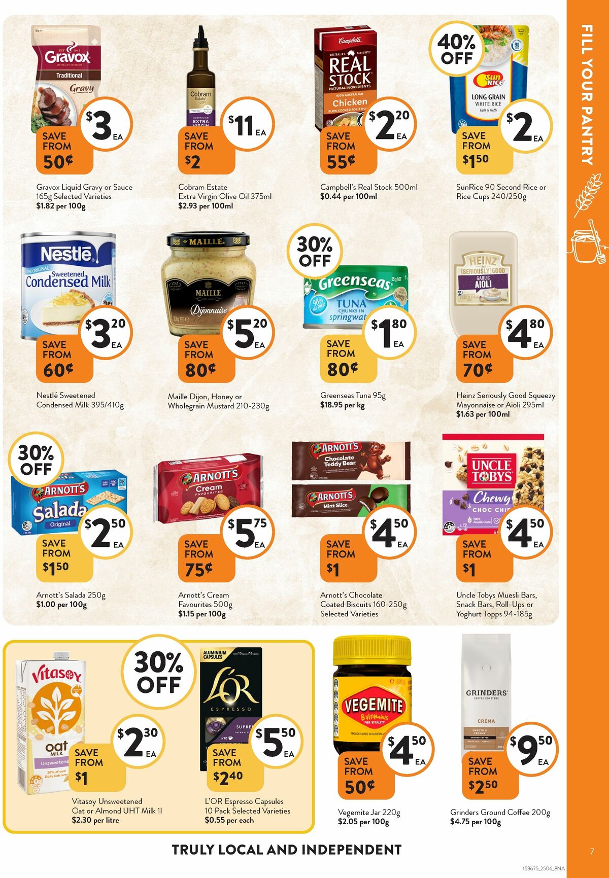 FoodWorks Catalogues from 25 June