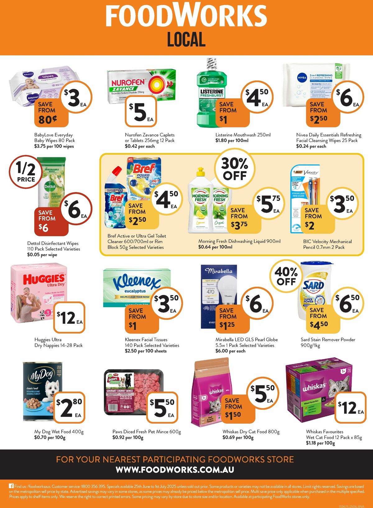 FoodWorks Catalogues from 25 June