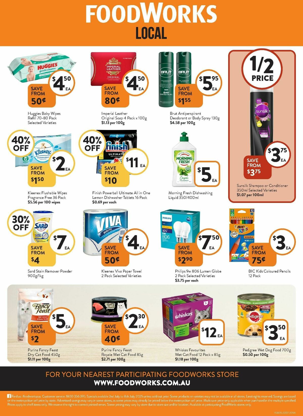 FoodWorks Catalogues from 2 July