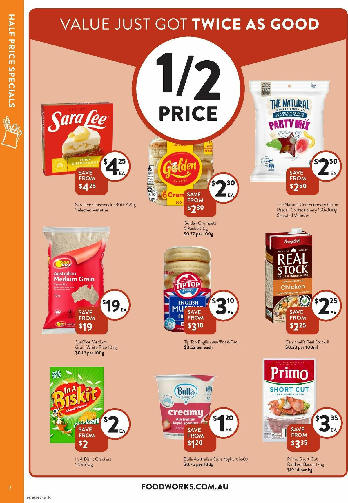 FoodWorks Supermarket Catalogues from 9 July