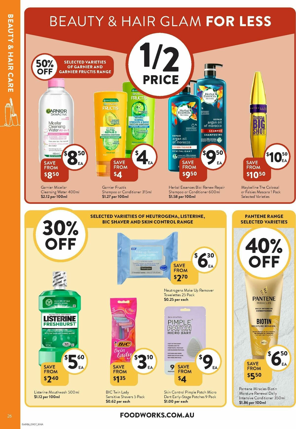 FoodWorks Supermarket Catalogues from 9 July