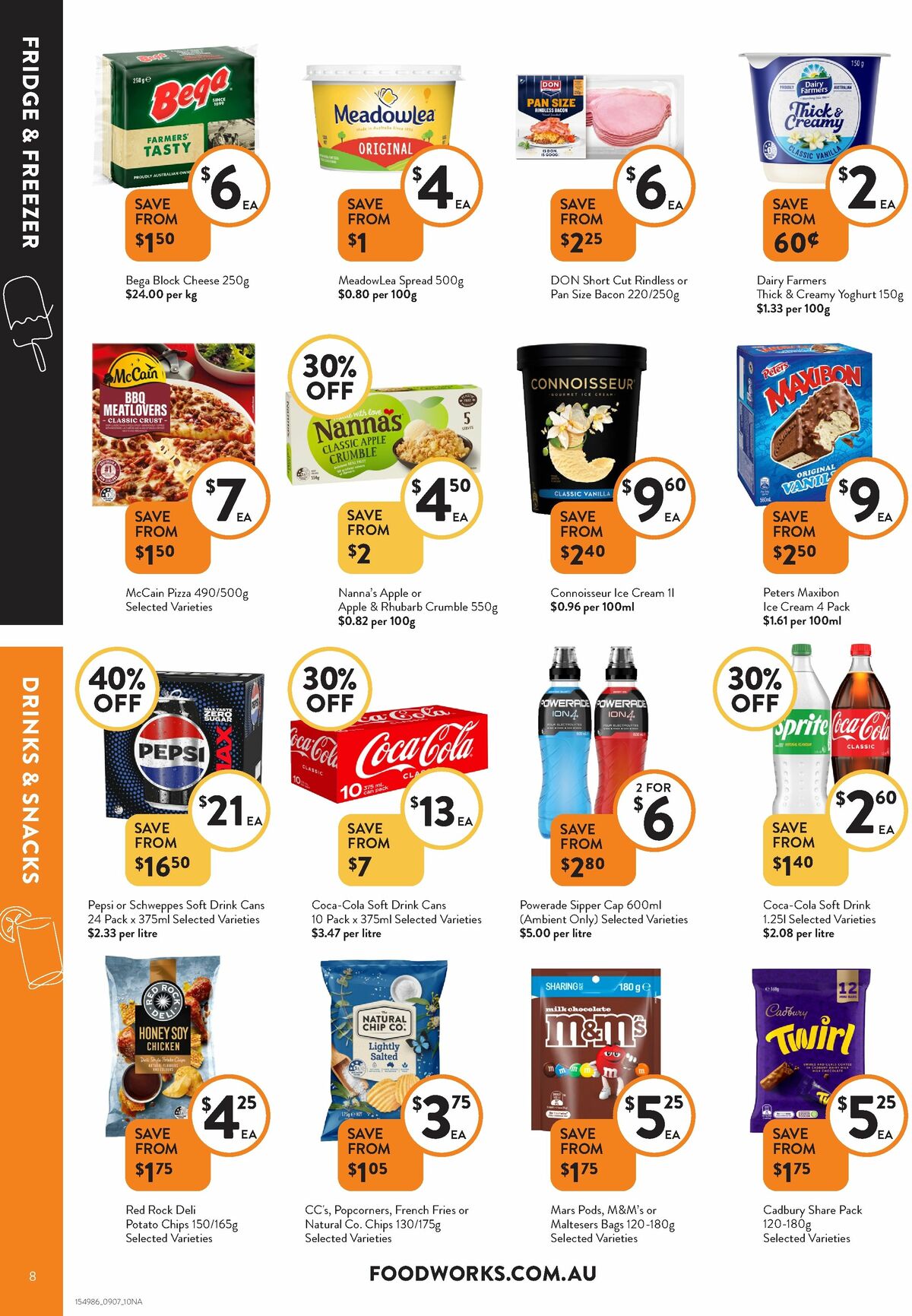 FoodWorks Catalogues from 9 July