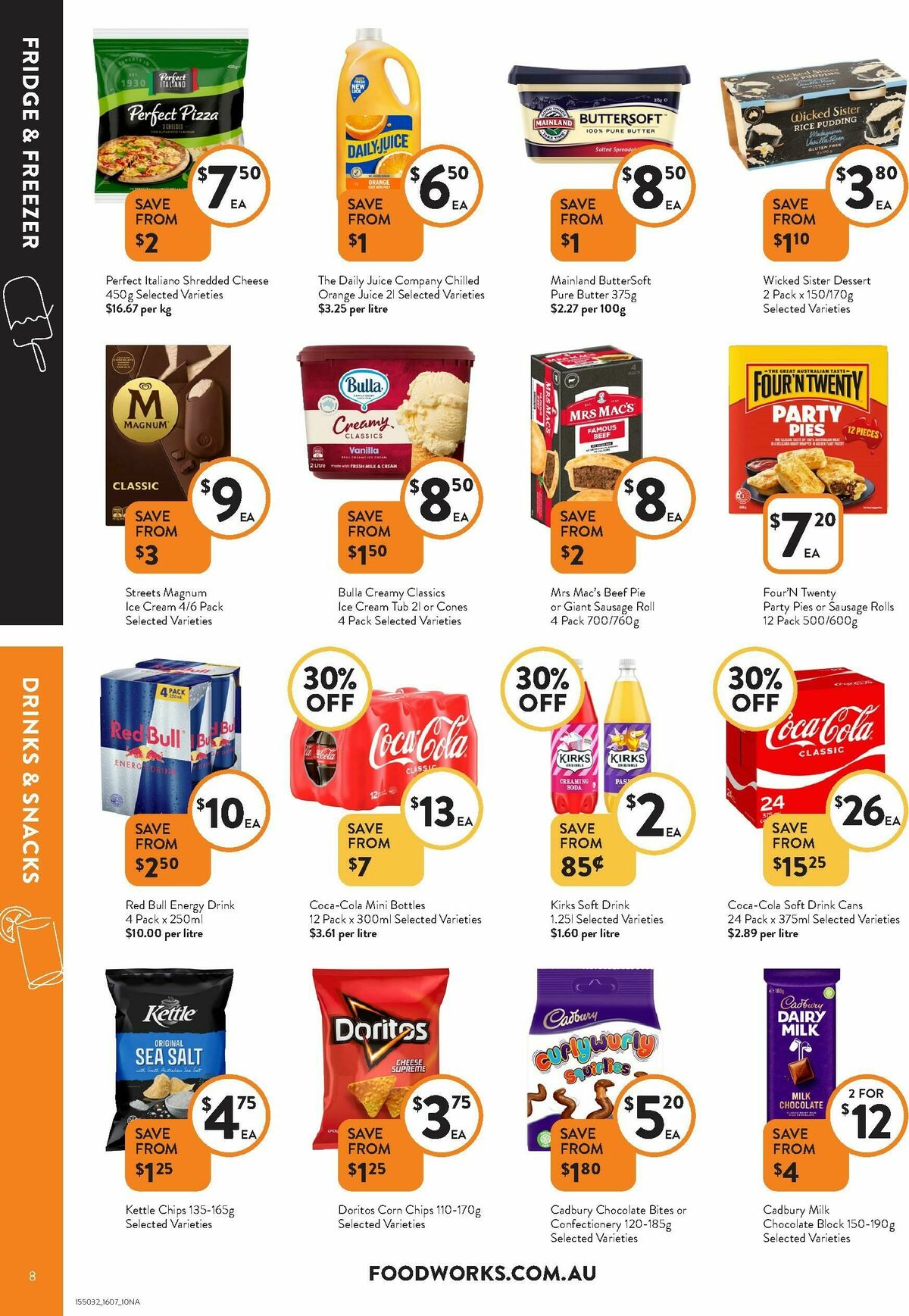 FoodWorks Catalogues from 16 July