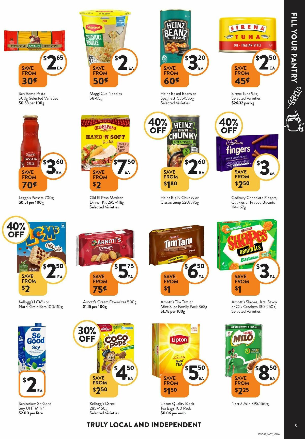 FoodWorks Catalogues from 16 July