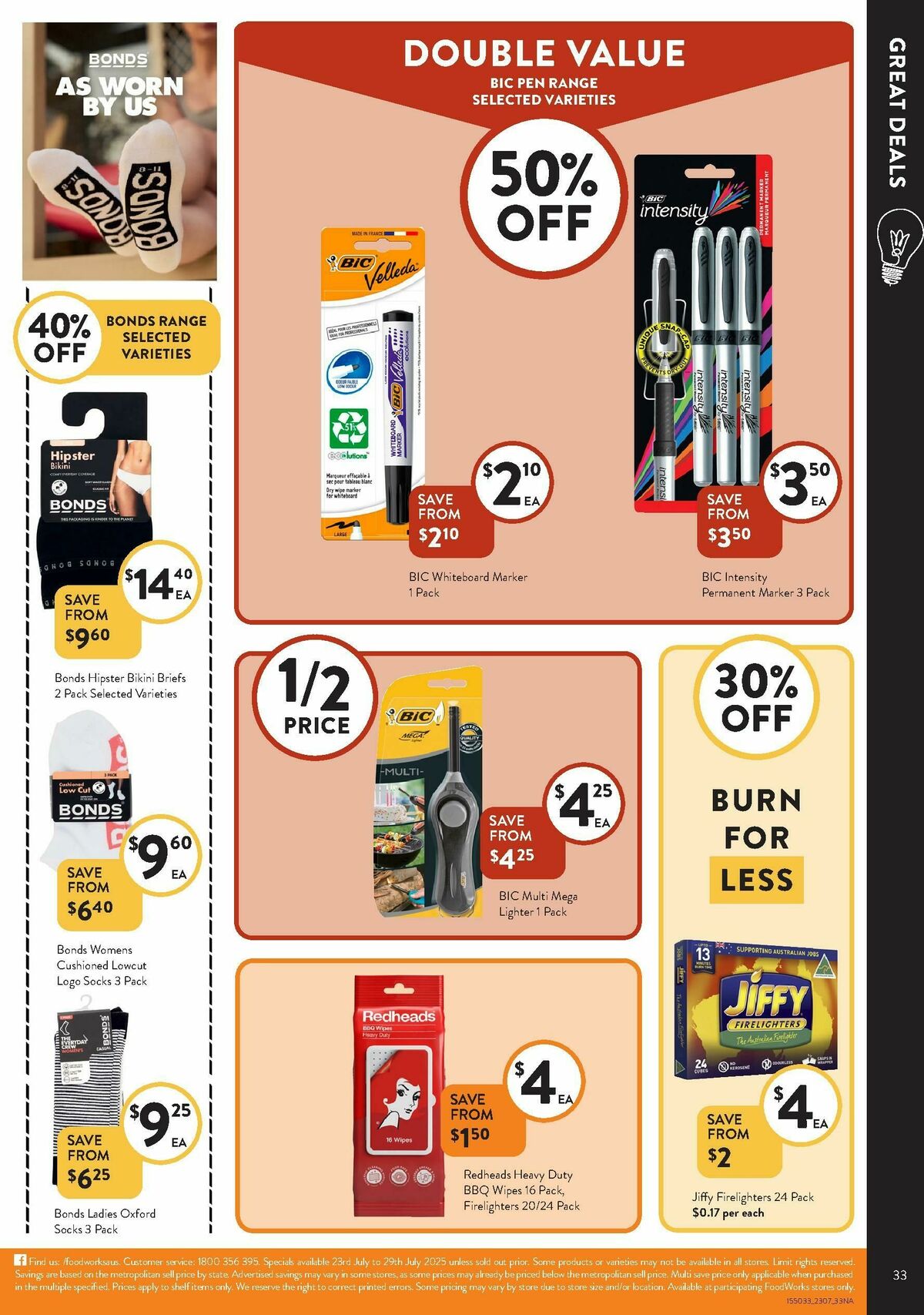 FoodWorks Supermarket Catalogues from 23 July