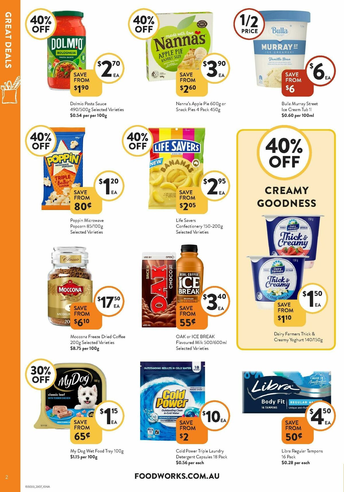 FoodWorks Catalogues from 23 July