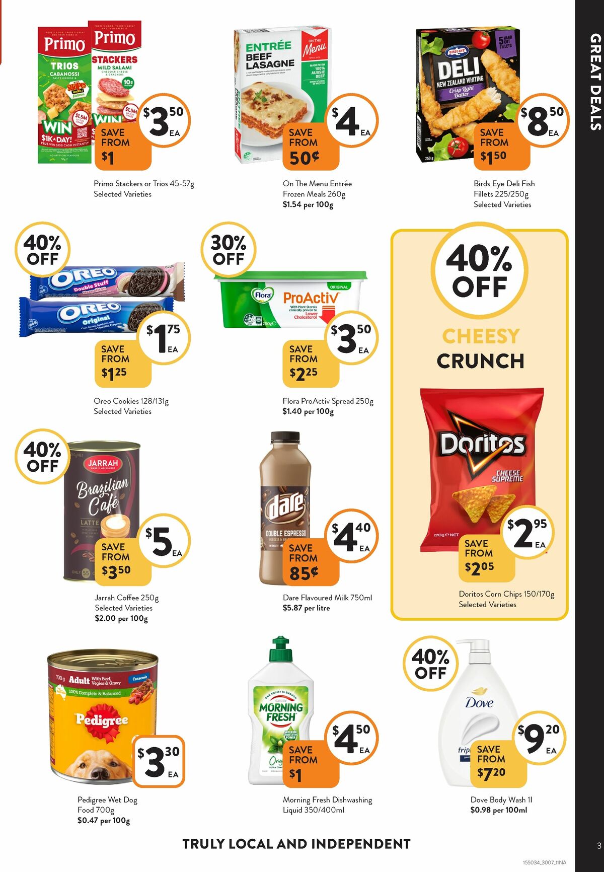 FoodWorks Catalogues from 30 July