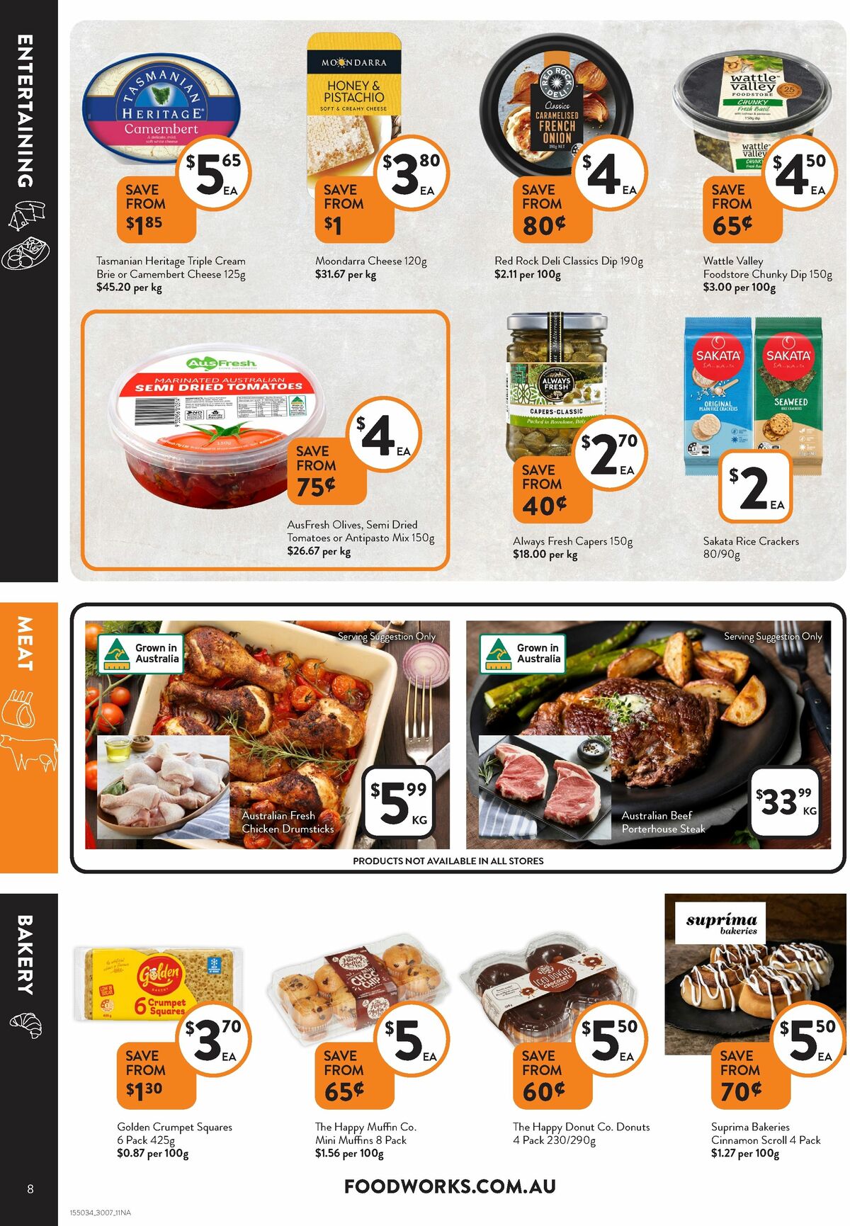 FoodWorks Catalogues from 30 July