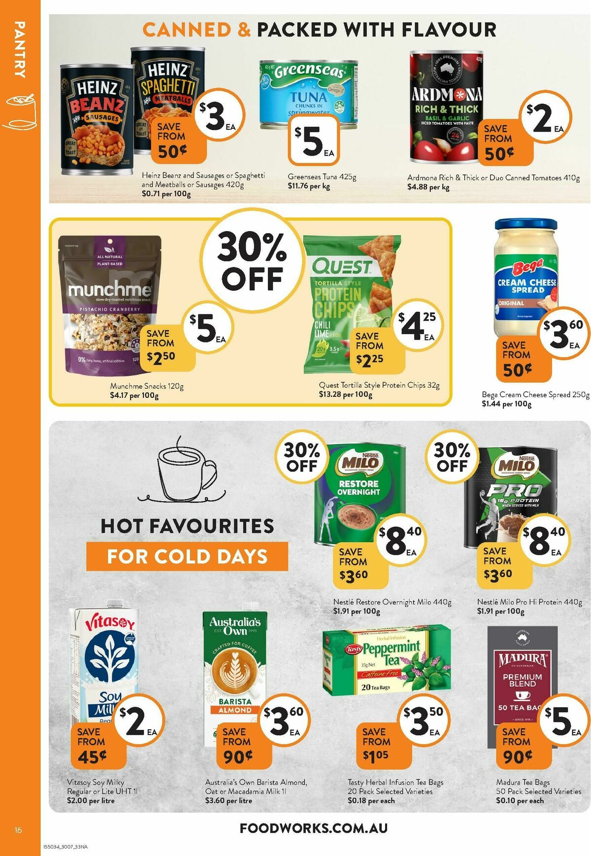 FoodWorks Supermarket Catalogues from 30 July