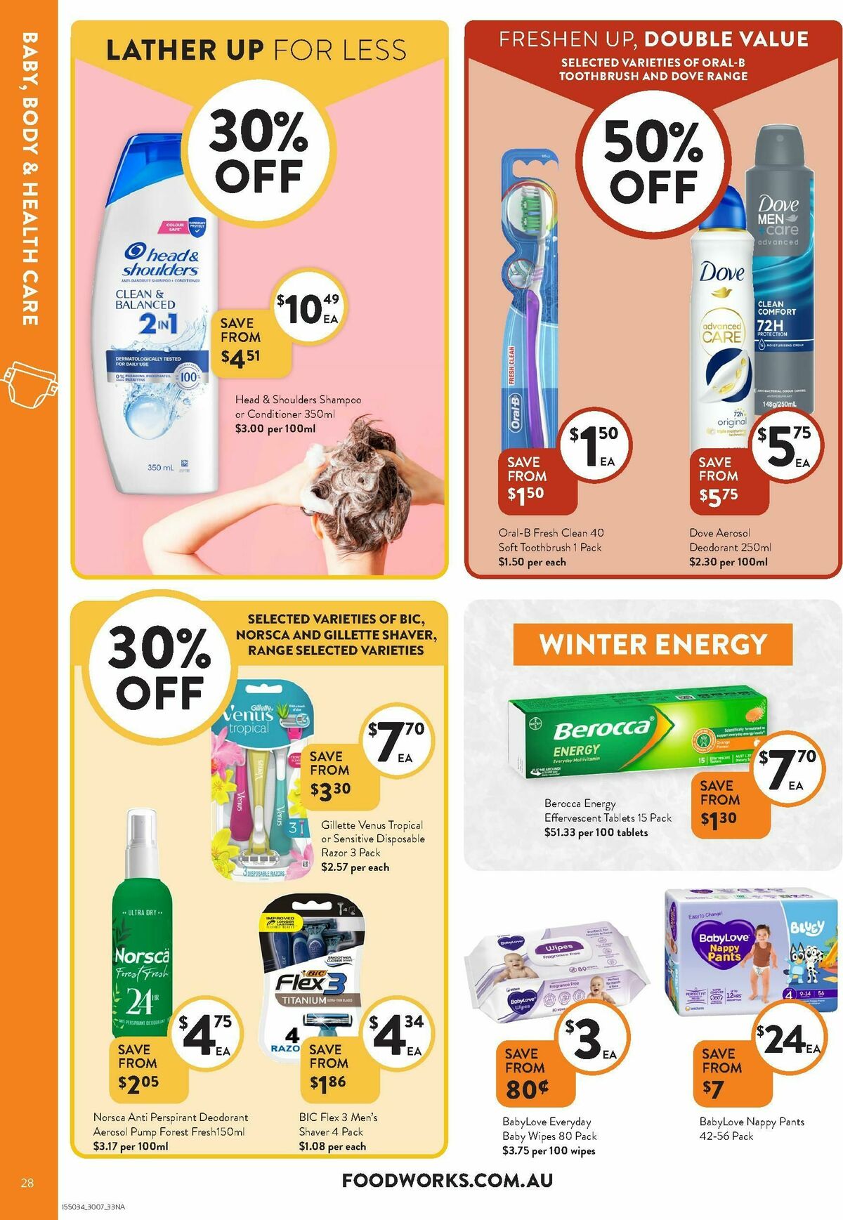 FoodWorks Supermarket Catalogues from 30 July