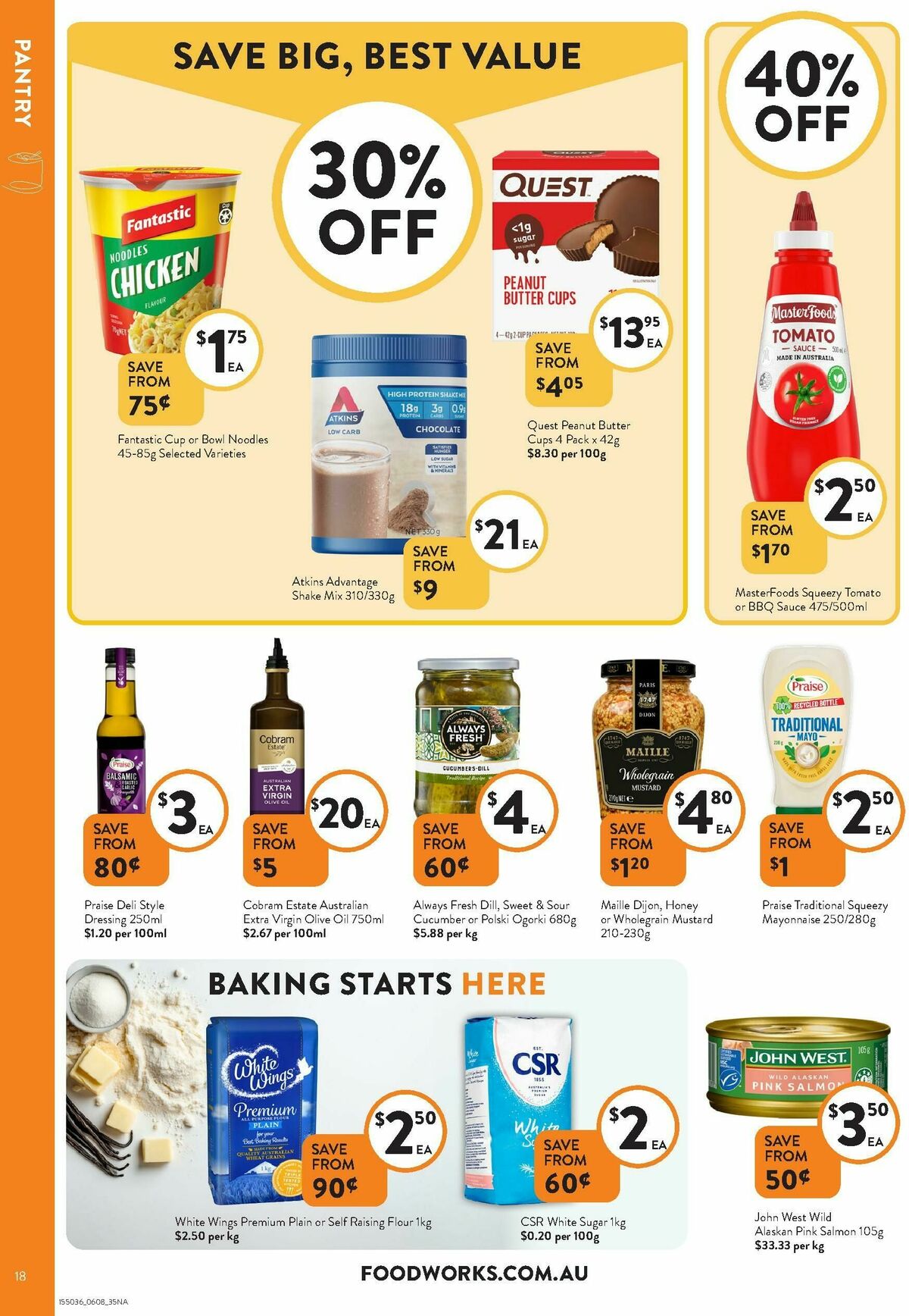 FoodWorks Supermarket Catalogues from 6 August