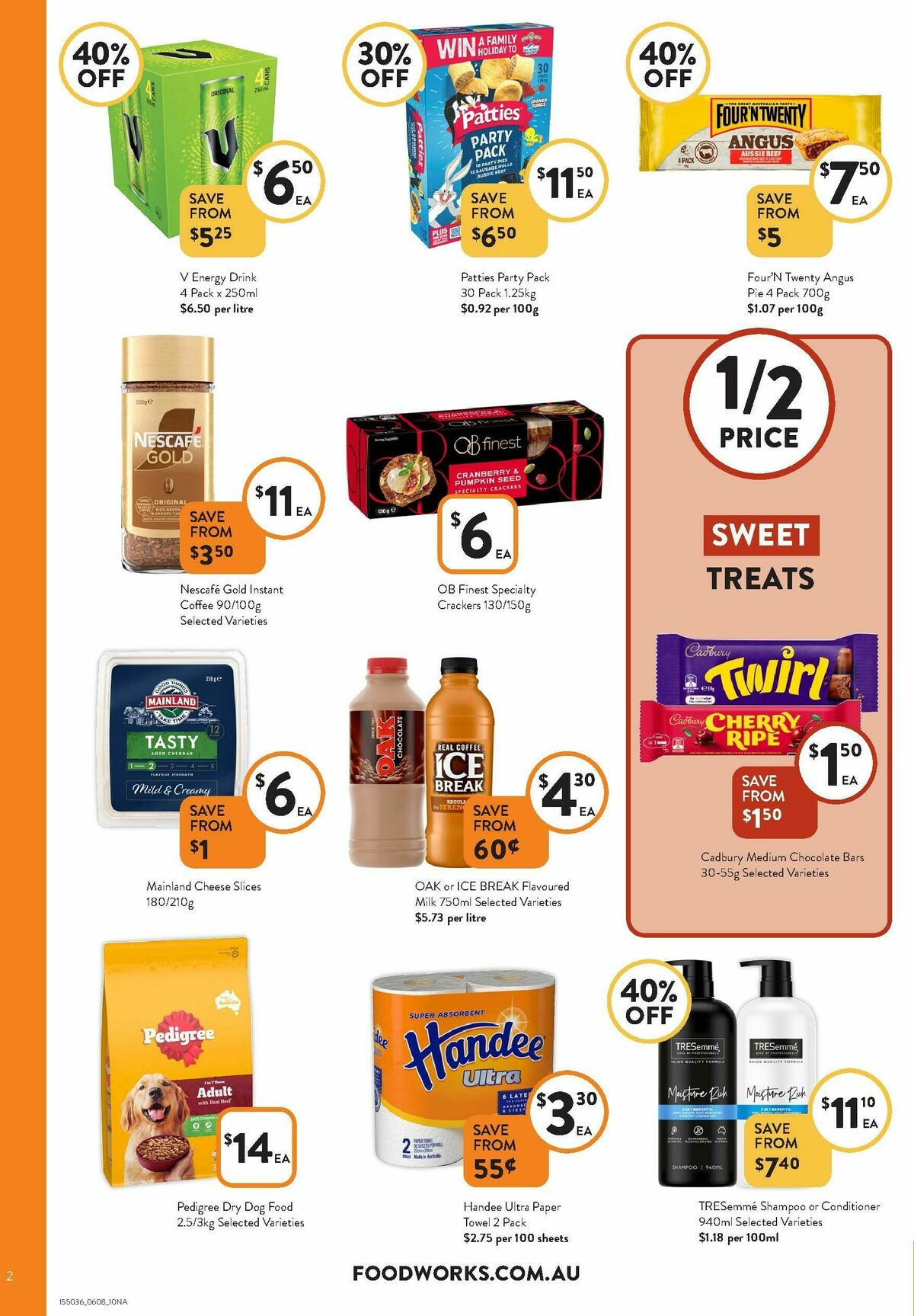 FoodWorks Catalogues from 6 August