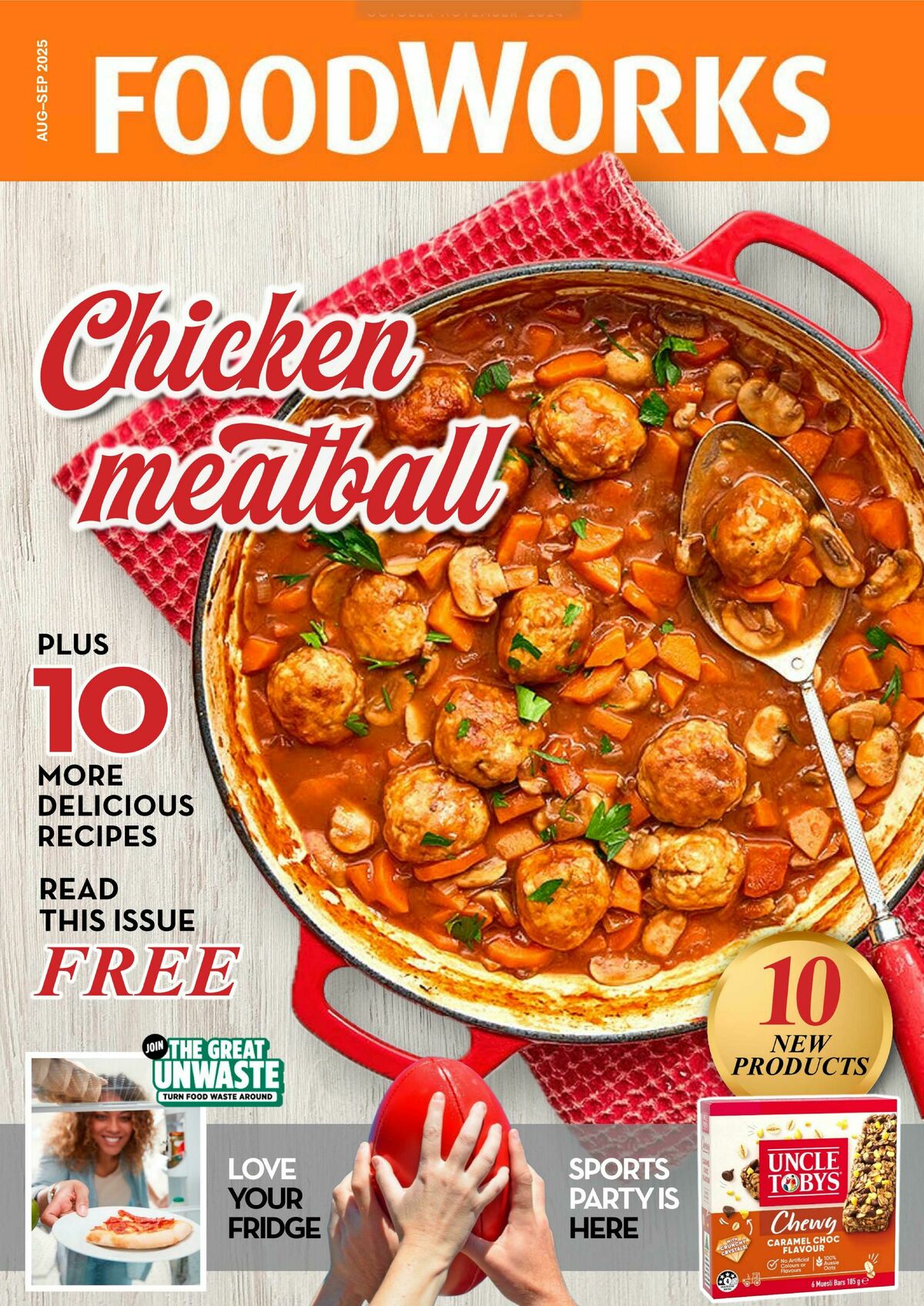 FoodWorks Magazine August/September Catalogues from 1 August