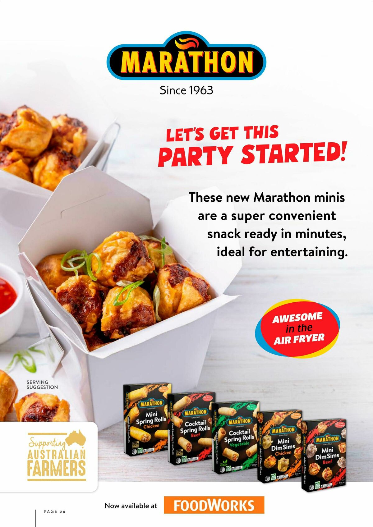 FoodWorks Magazine August/September Catalogues from 1 August