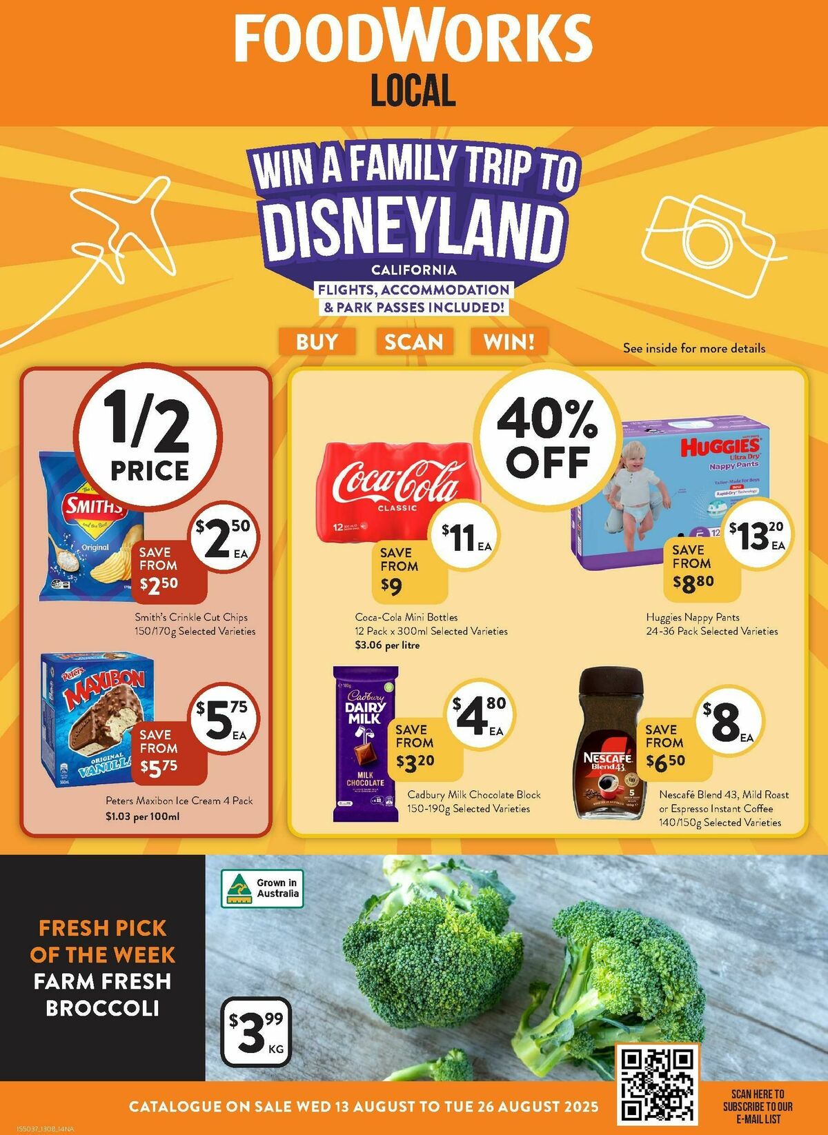 FoodWorks Catalogues from 13 August