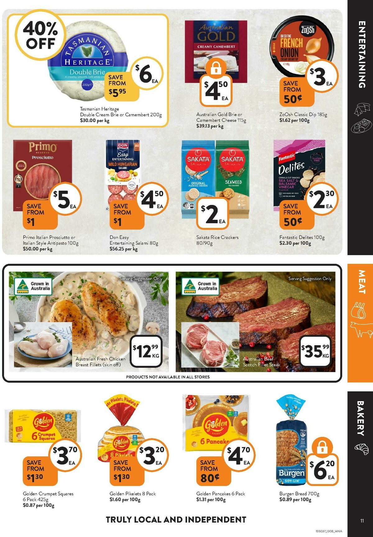 FoodWorks Catalogues from 13 August