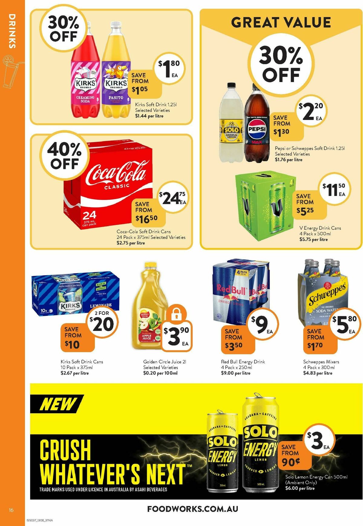 FoodWorks Supermarket Catalogues from 13 August
