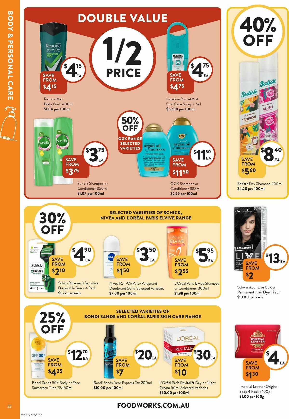 FoodWorks Supermarket Catalogues from 13 August