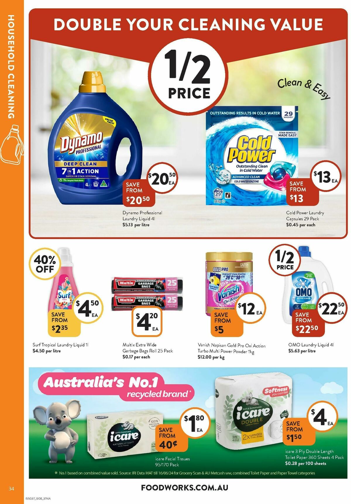 FoodWorks Supermarket Catalogues from 13 August