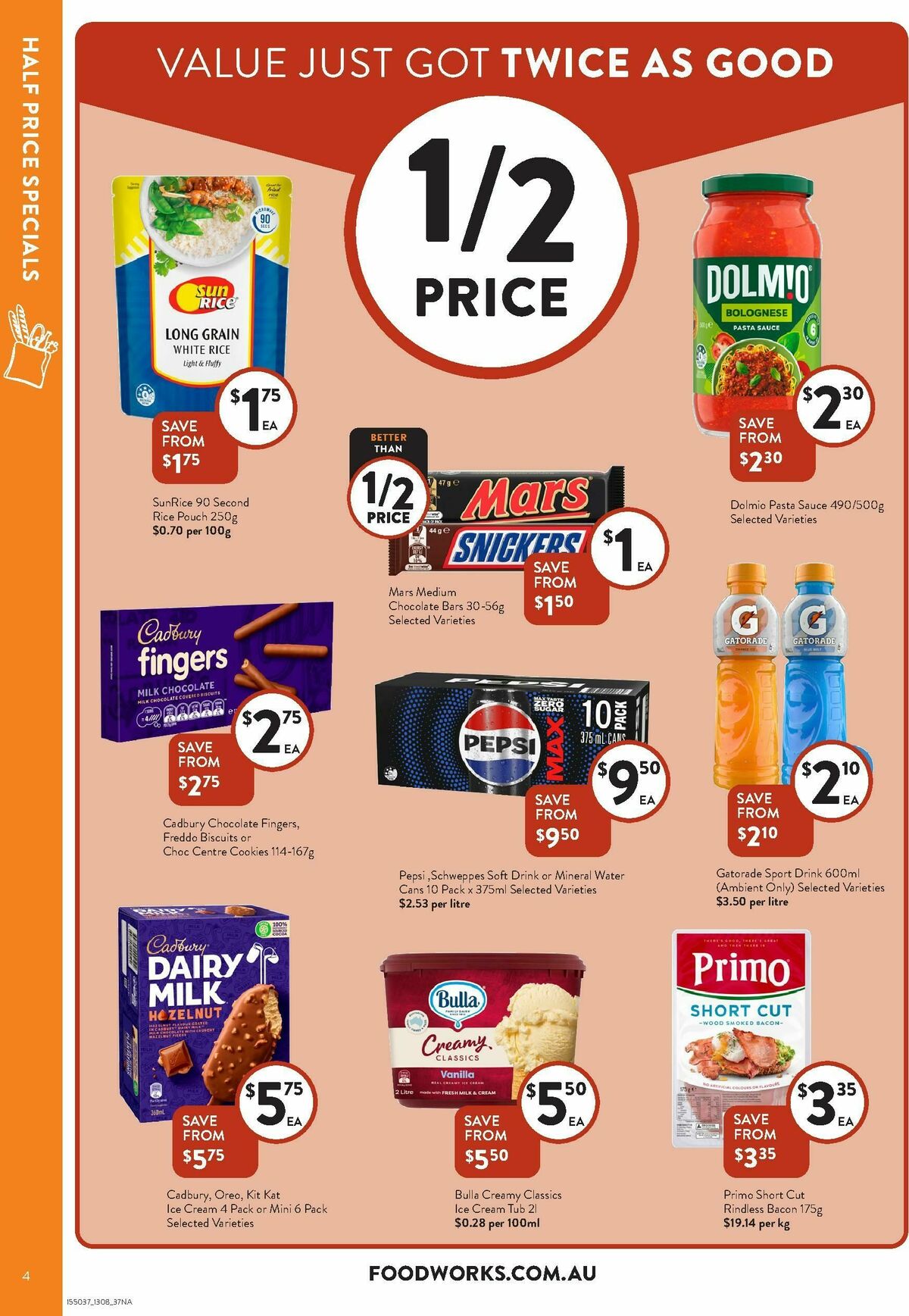 FoodWorks Supermarket Catalogues from 13 August
