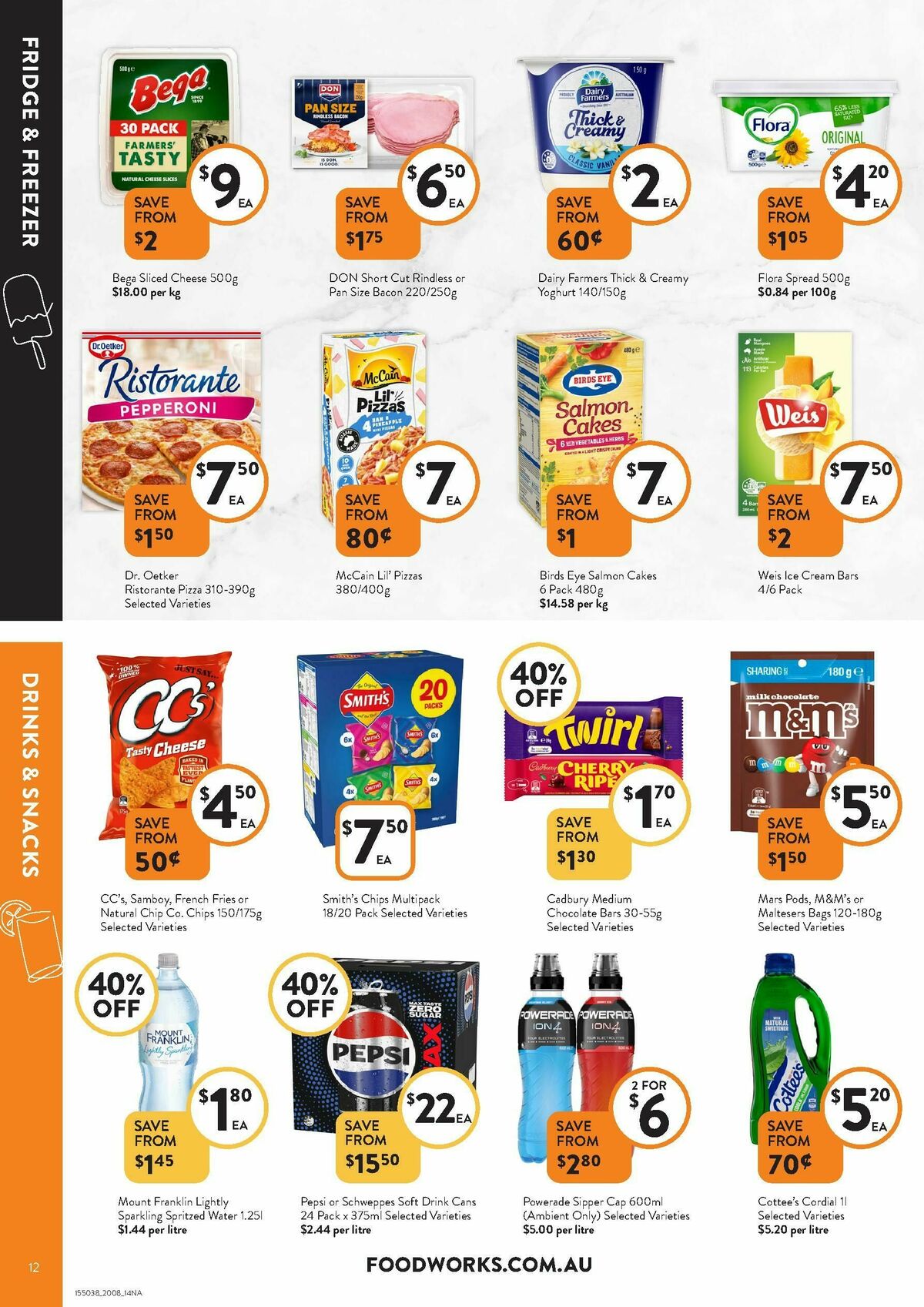 FoodWorks Catalogues from 20 August