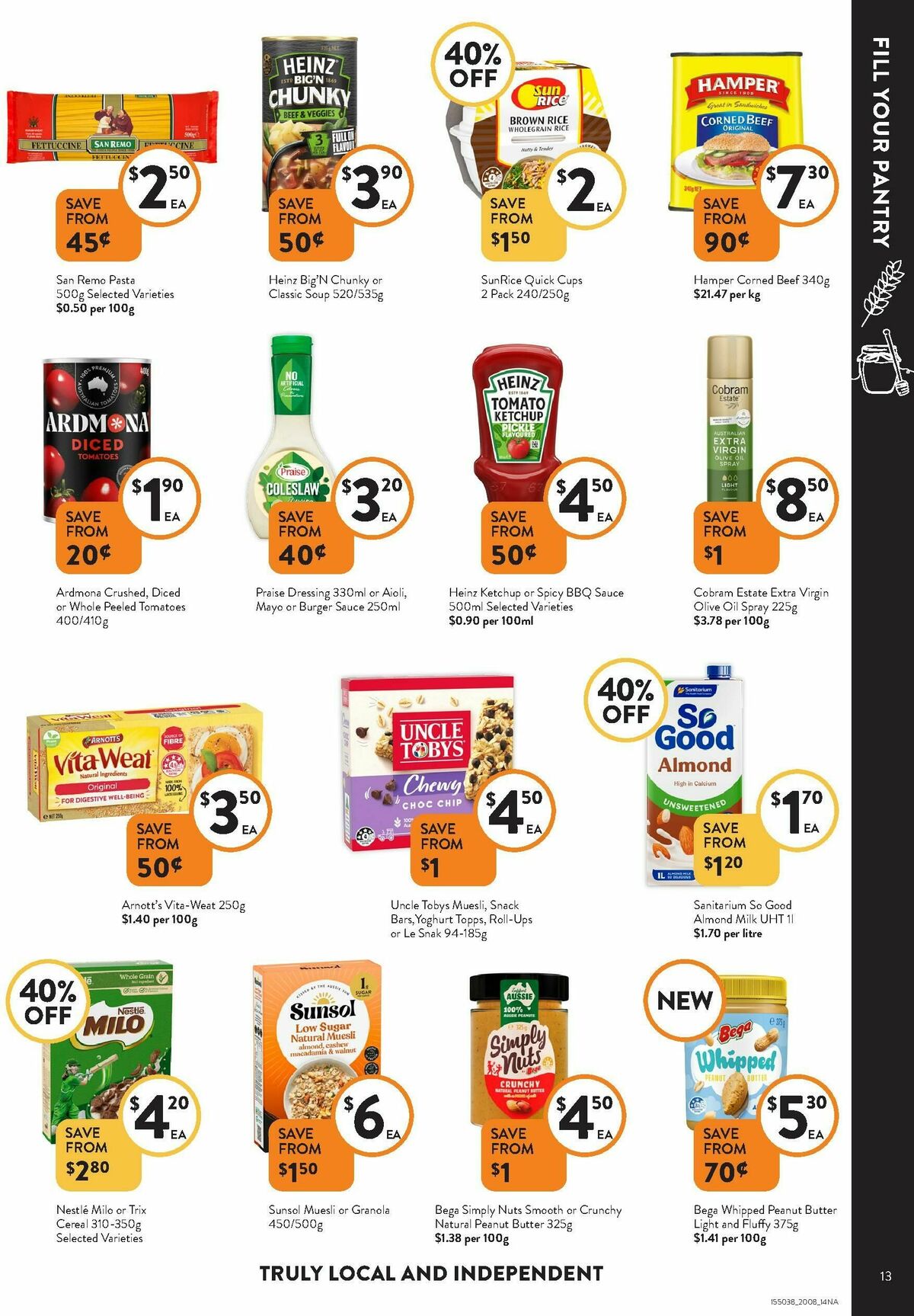 FoodWorks Catalogues from 20 August