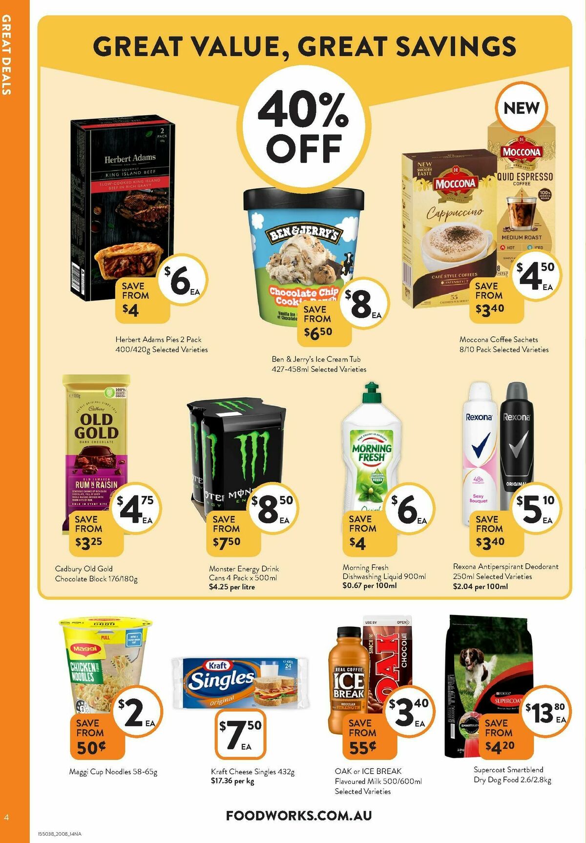 FoodWorks Catalogues from 20 August