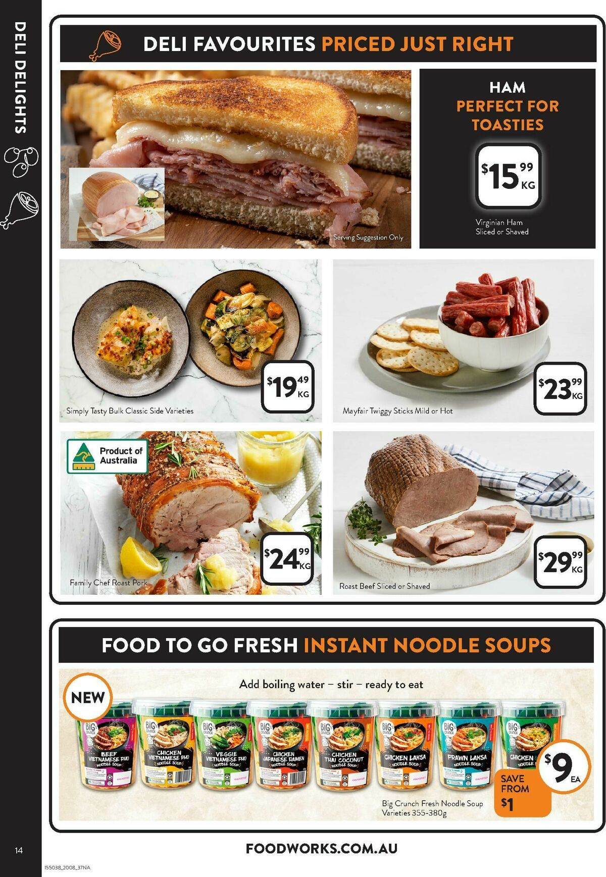 FoodWorks Supermarket Catalogues from 20 August
