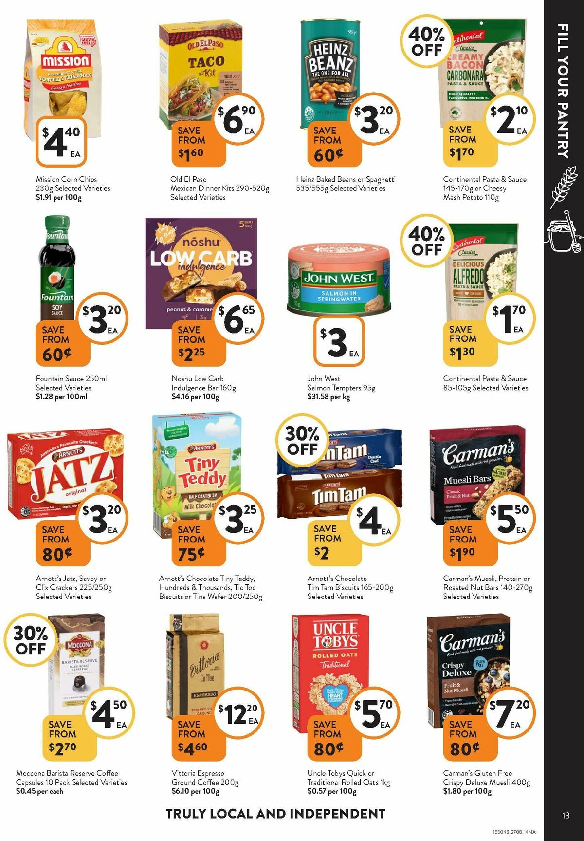 FoodWorks Catalogues from 27 August