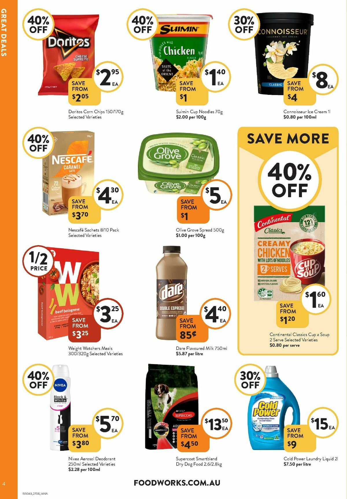 FoodWorks Catalogues from 27 August