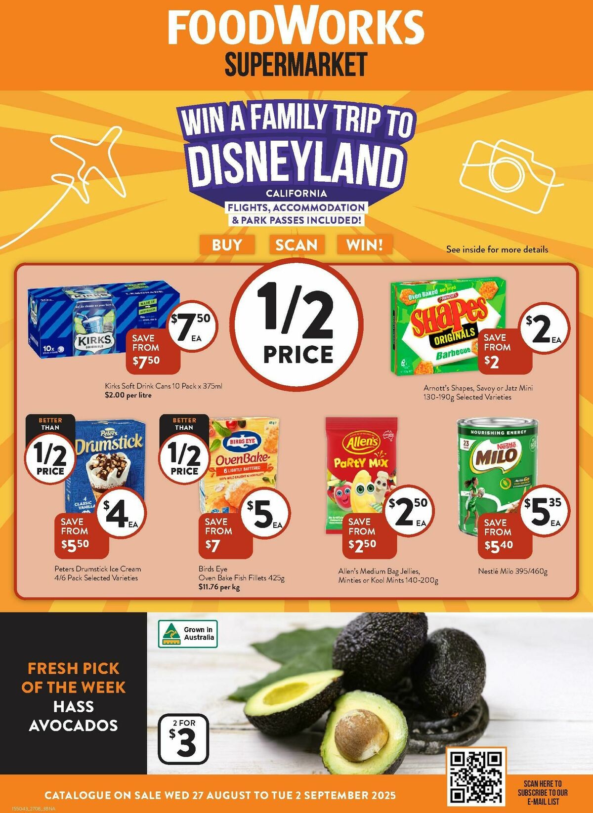 FoodWorks Supermarket Catalogues from 27 August