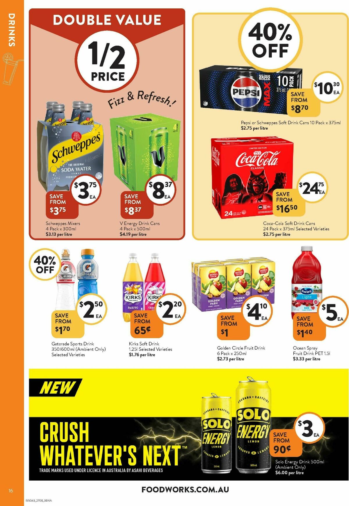 FoodWorks Supermarket Catalogues from 27 August