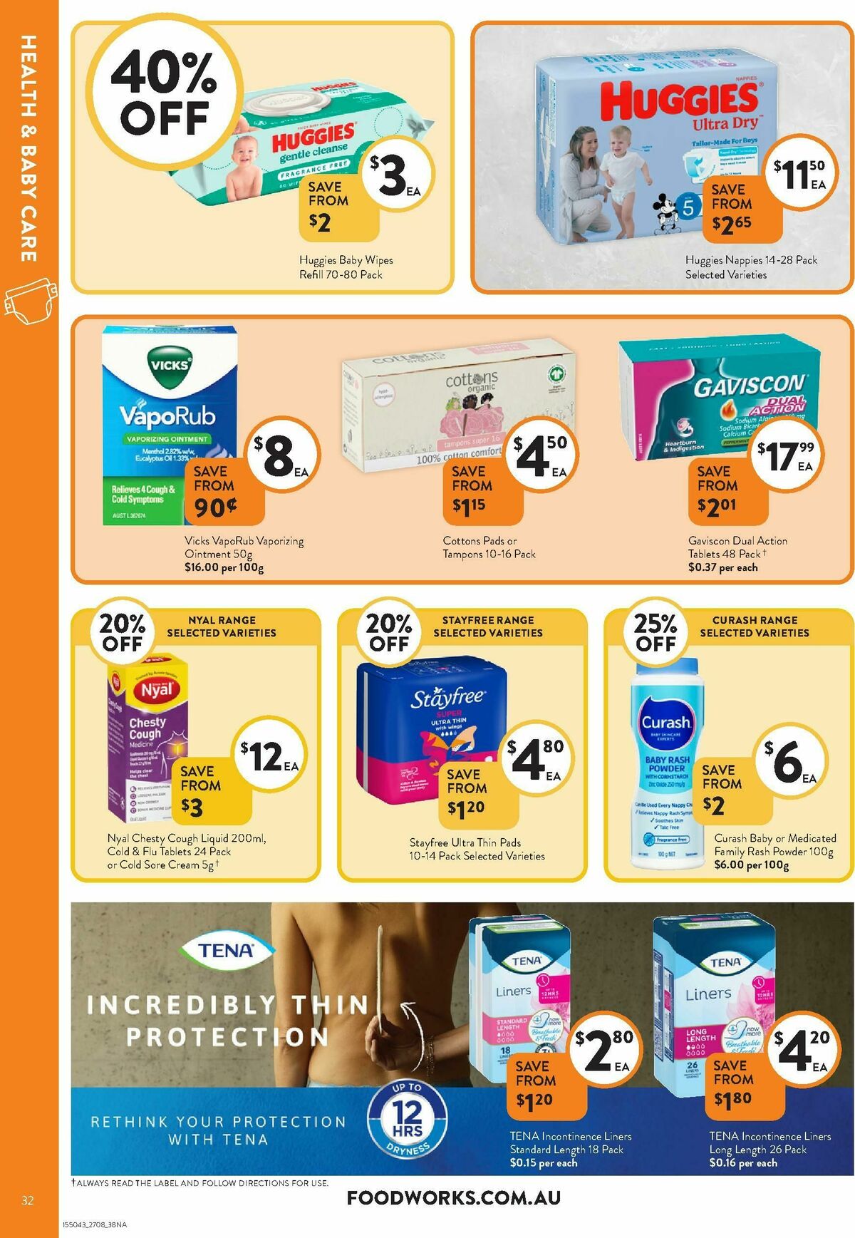 FoodWorks Supermarket Catalogues from 27 August