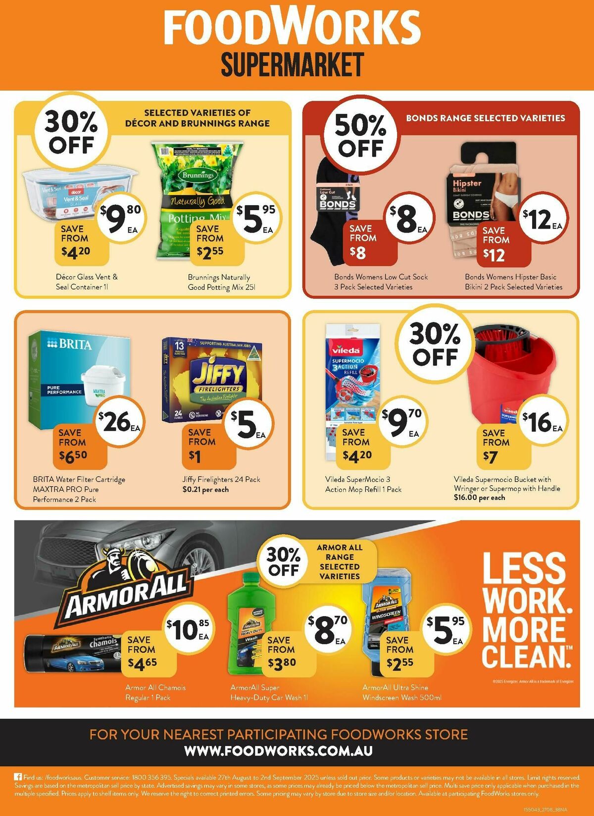 FoodWorks Supermarket Catalogues from 27 August