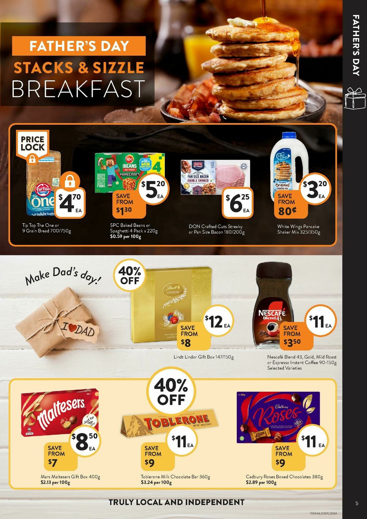 FoodWorks Catalogues from 3 September